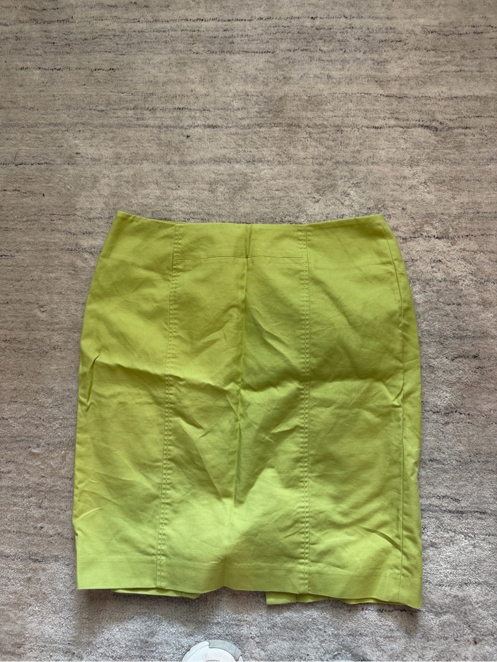 LOFT Lime Green Pencil Skirt